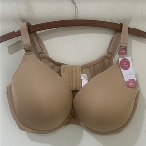NWT CACIQUE Boost Plunge Bra Nude Size 42DDD